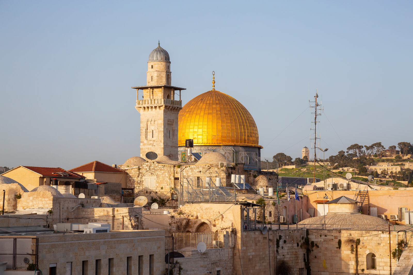 Jerusalem med Klippemoskeen
