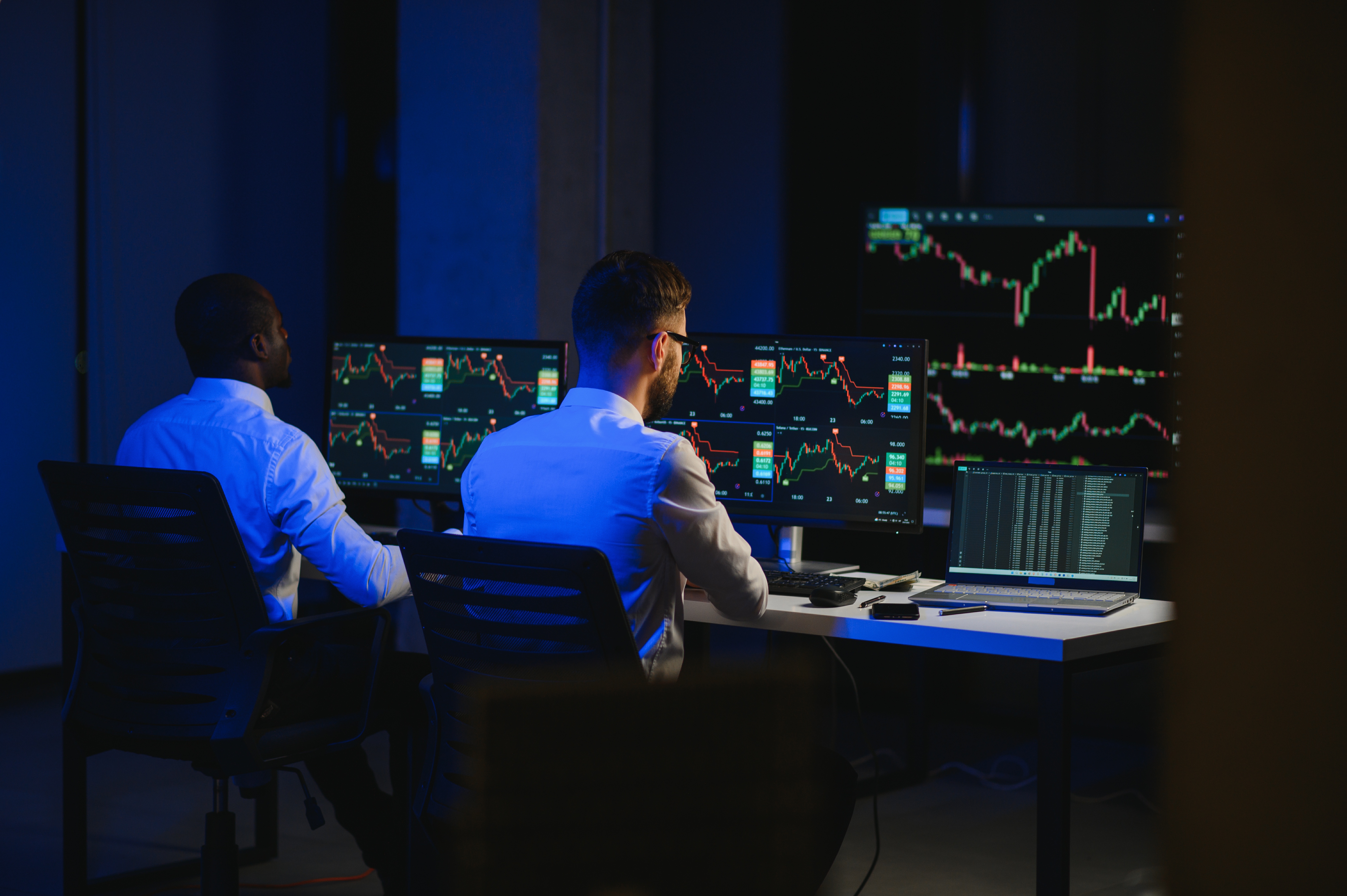 AI-genereret illustration: Skæbneuge for Wall Street
